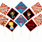 Circus Theme Birthday Photo Booth Party Props Theme Birthday Party Decoration, Birthday Photo Booth Party Item for Adults and Kids