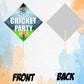 Cricket Theme Birthday Photo Booth Party Props Theme Birthday Party Decoration, Birthday Photo Booth Party Item for Adults and Kids