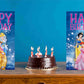 Castle Princess Theme Cake Table and Guest Table Birthday Decoration Centerpiece Pack of 2