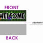 Football Theme Welcome Board Welcome to My Birthday Party Board for Door Party Hall Entrance Decoration Party Item for Indoor and Outdoor 2.3 feet