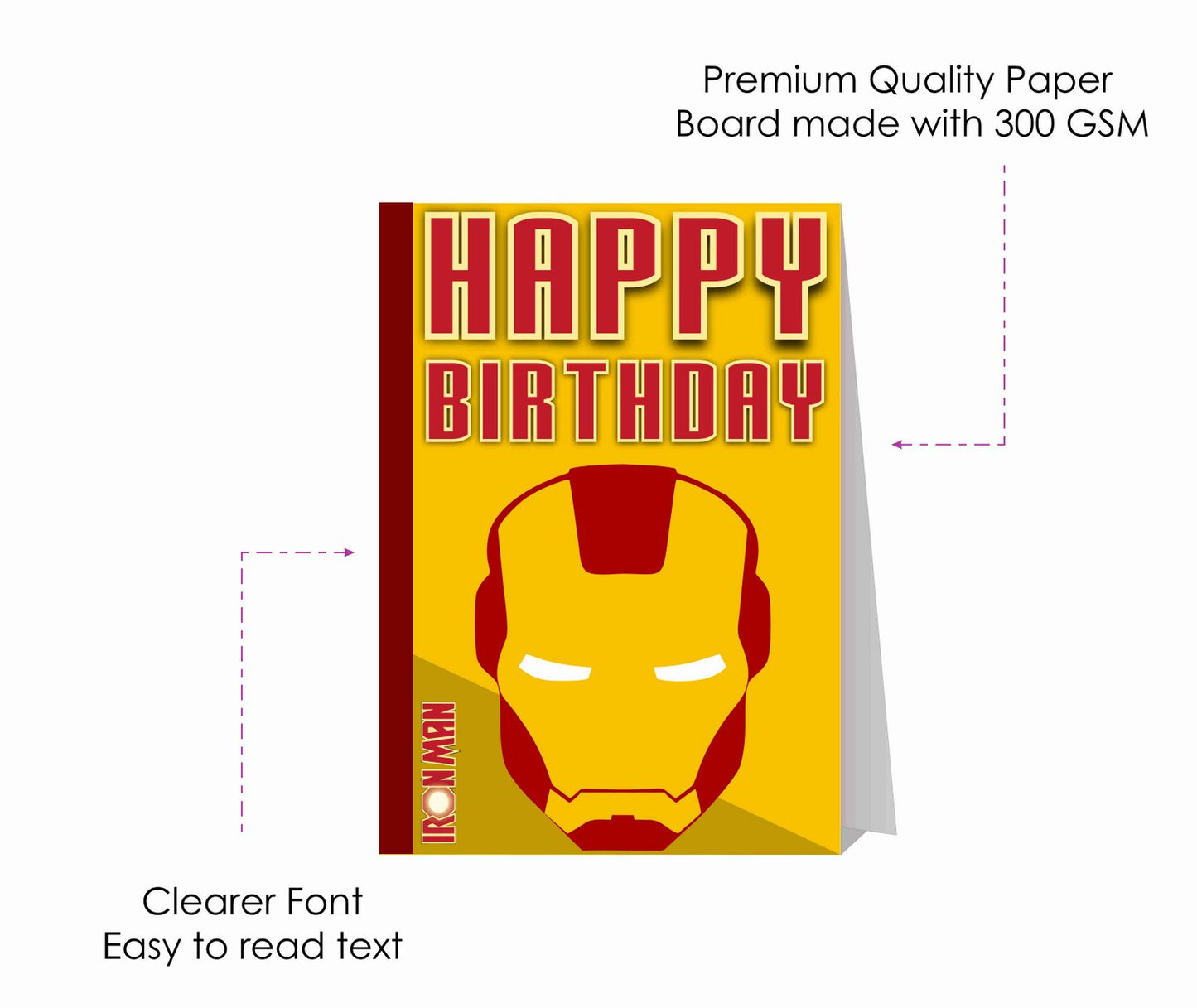 Iron Superhero Theme Cake Table and Guest Table Birthday Decoration Centerpiece Pack of 2