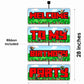 Minecraft Theme Welcome Board Welcome to My Birthday Party Board for Door Party Hall Entrance Decoration Party Item for Indoor and Outdoor 2.3 feet