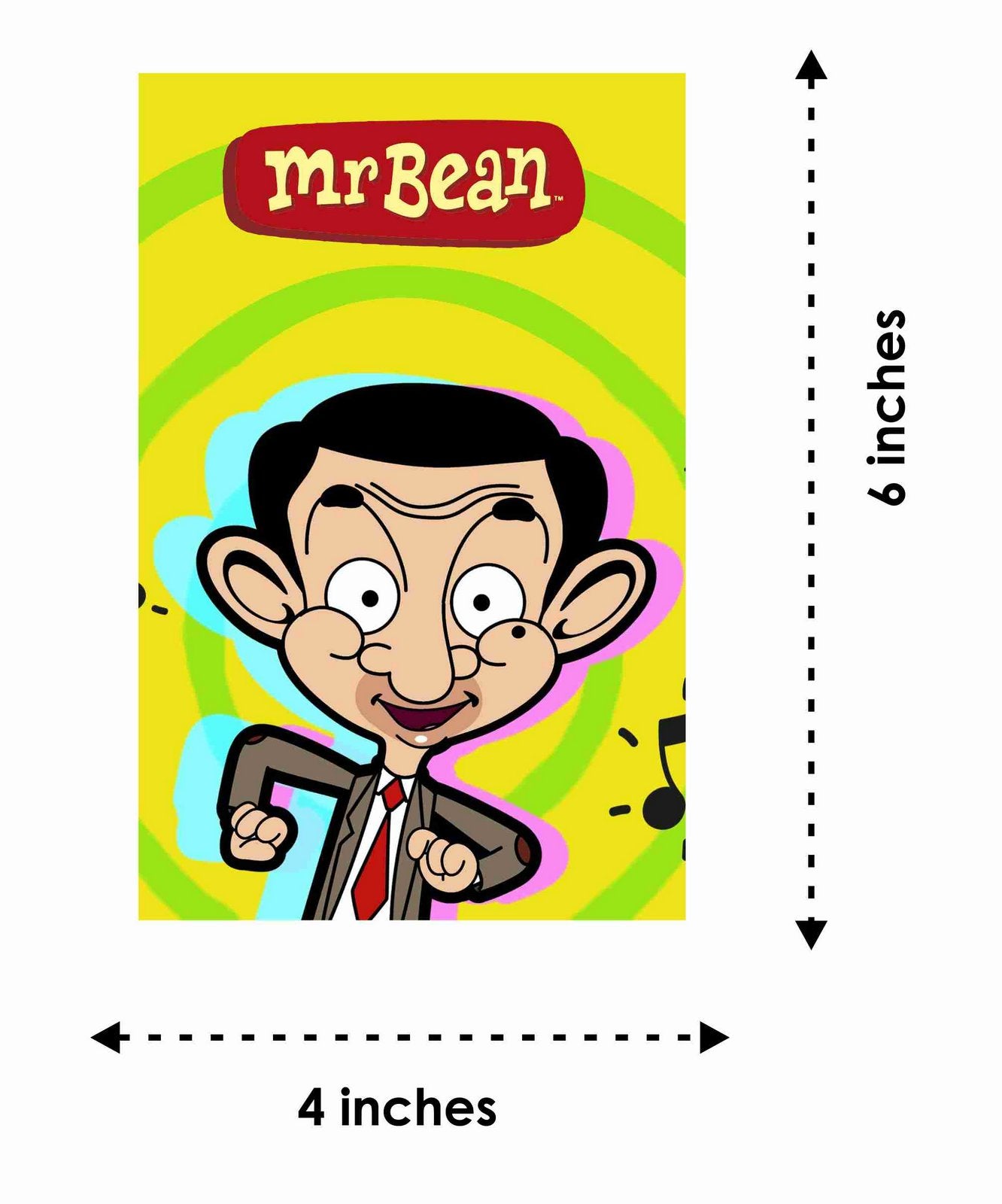 Mr Bean Theme Children's Birthday Party Invitations Cards with Envelopes - Kids Birthday Party Invitations for Boys or Girls,- Invitation Cards (Pack of 10)