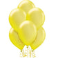 Metallic Yellow Balloon Pack of 25 for birthday decoration, Anniversary Weddings Engagement, Baby Shower, New Year decoration, Theme Party balloons
