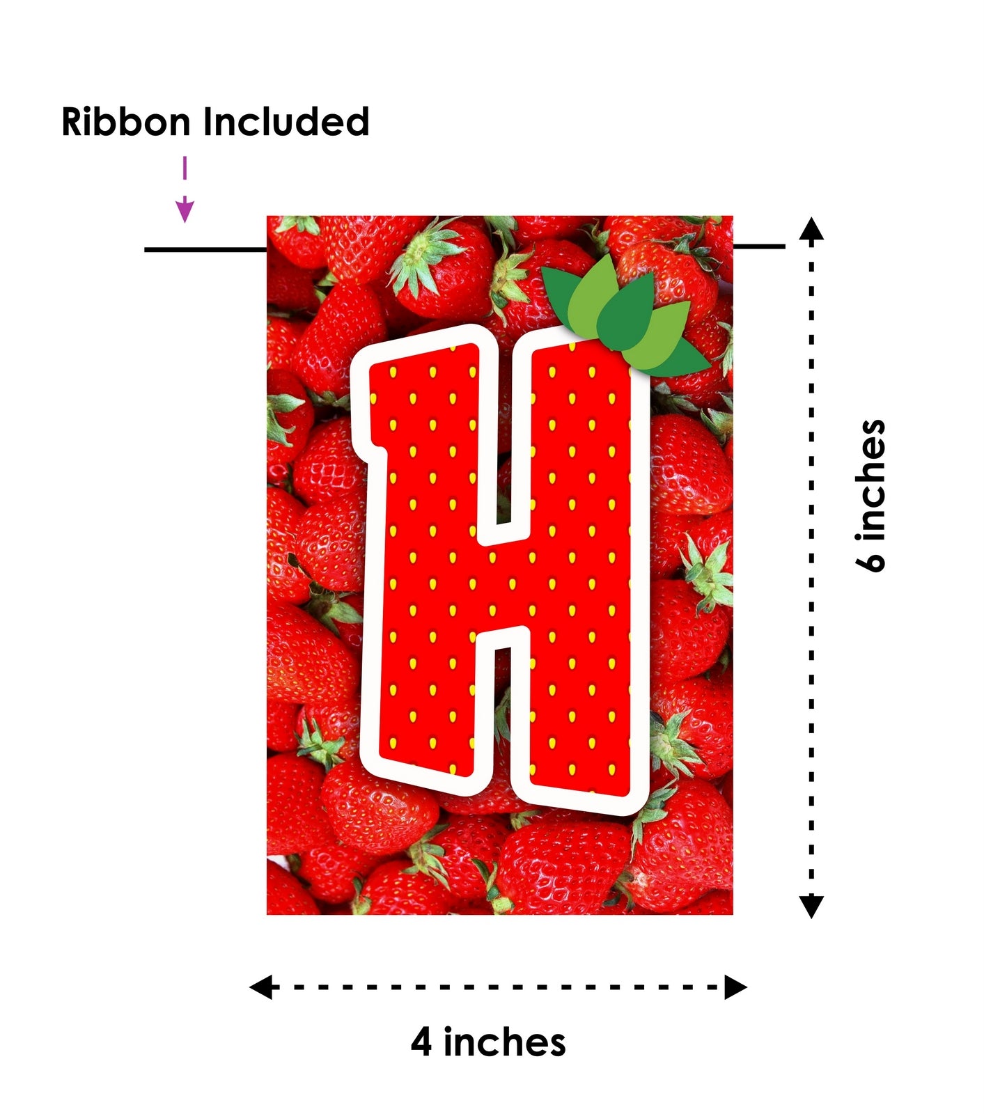 Strawberry Theme Happy Birthday Decoration Hanging and Banner for Photo Shoot Backdrop and Theme Party